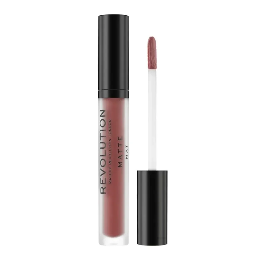 Revolution Matte Liquid Lipstick, 111 Crush, NWT